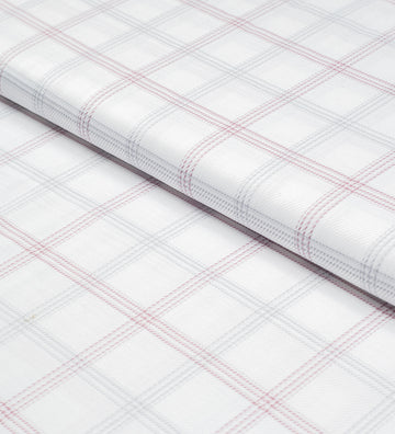Rosé Silver Elegance By Reid & Taylor (Unstitched Shirting Fabric)