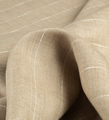 Sandstone Luxe Linen By Linen vogue (Unstitched Shirting and Kurta Fabric)