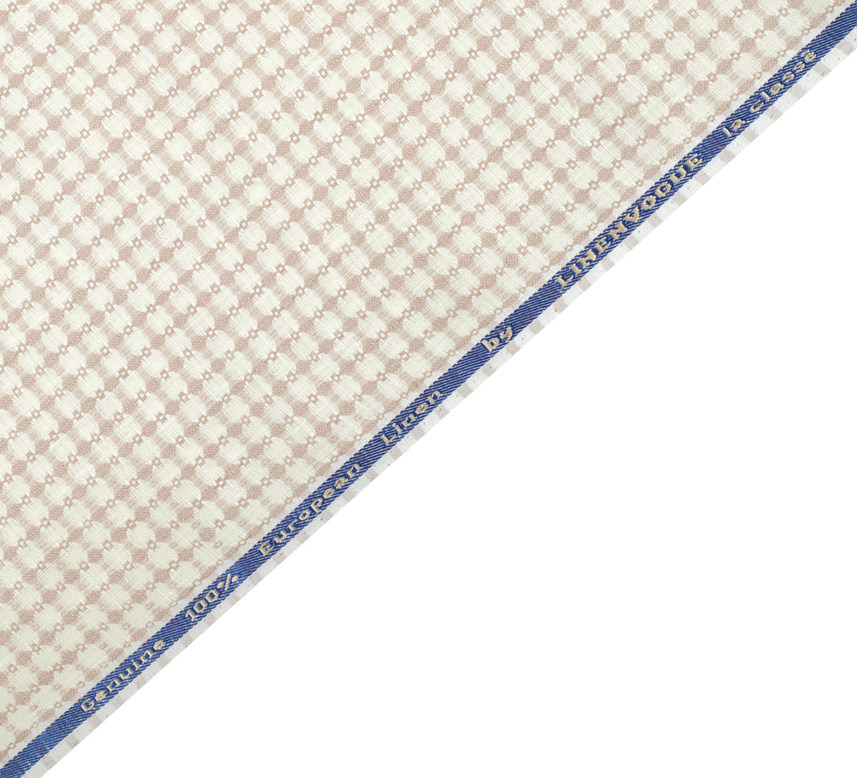 Blush Ivory Weave By Linen vogue (Unstitched Shirting and Kurta Fabric)