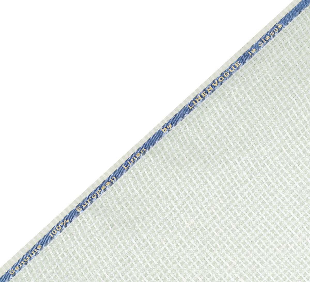 Mint Whisper Weave By Linen vogue (Unstitched Shirting and Kurta Fabric)