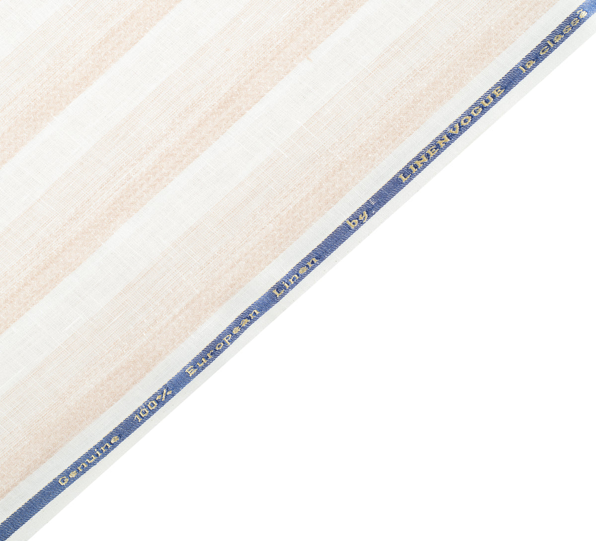 Champagne Loom Royale By Linen vogue (Unstitched Shirting and Kurta Fabric)