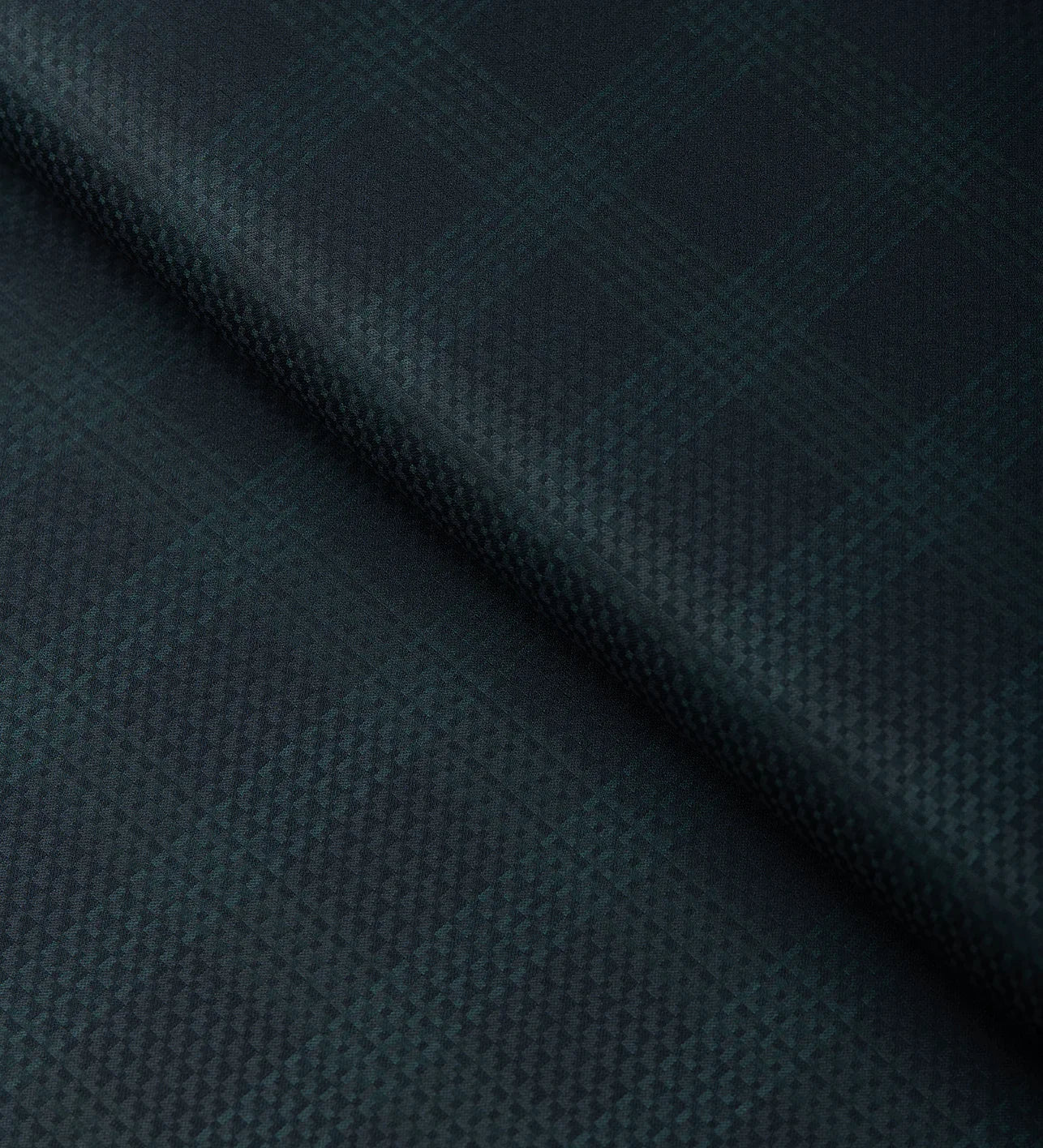 Obsidian Green By Rare Wool (Unstitched Suiting Fabric)
