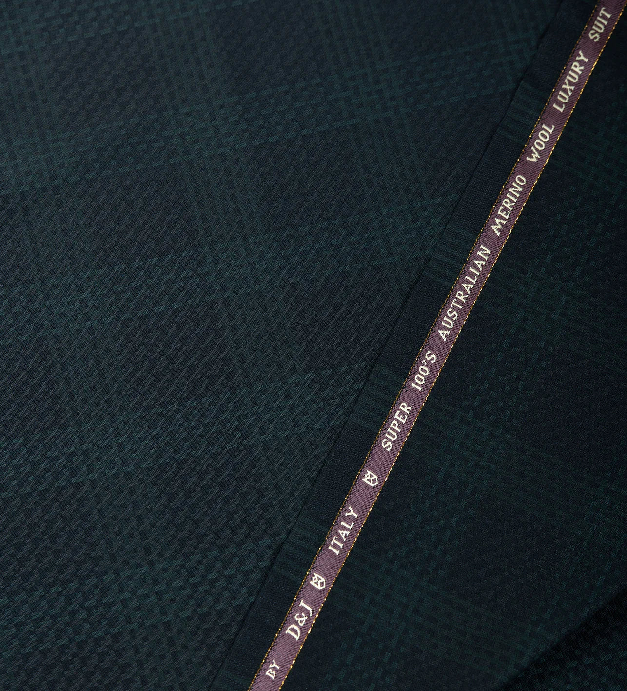 Obsidian Green By Rare Wool (Unstitched Suiting Fabric)