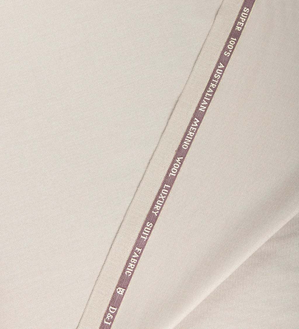 Desert Cream By Rare Wool (Unstitched Suiting Fabric)