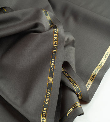 Stone Beige by Vercelli Italy (Unstitched Suiting Fabric)