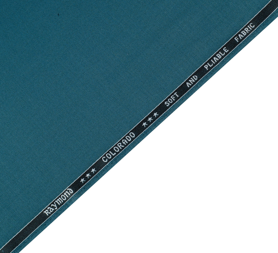 Baltic Teal by Raymond (Unstitched Suiting Fabric)