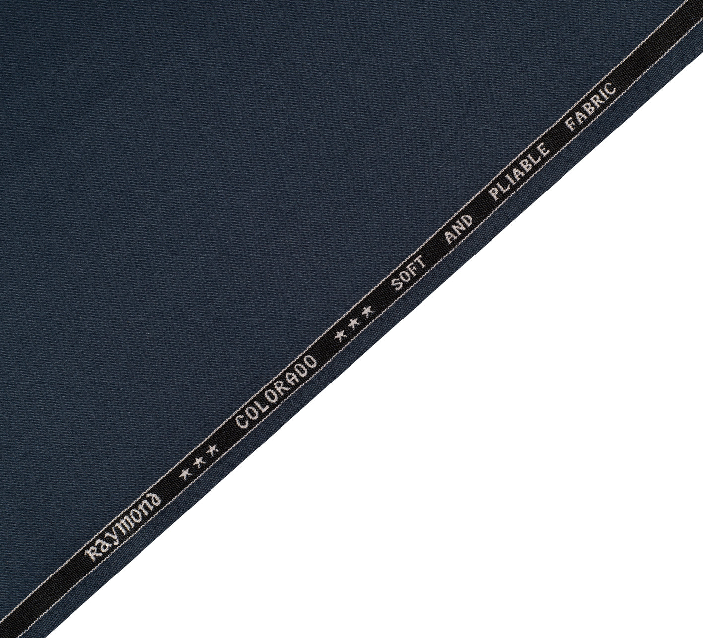 Obsidian Navy by Raymond (Unstitched Suiting Fabric)