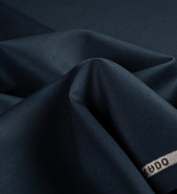 Obsidian Navy by Raymond (Unstitched Suiting Fabric)