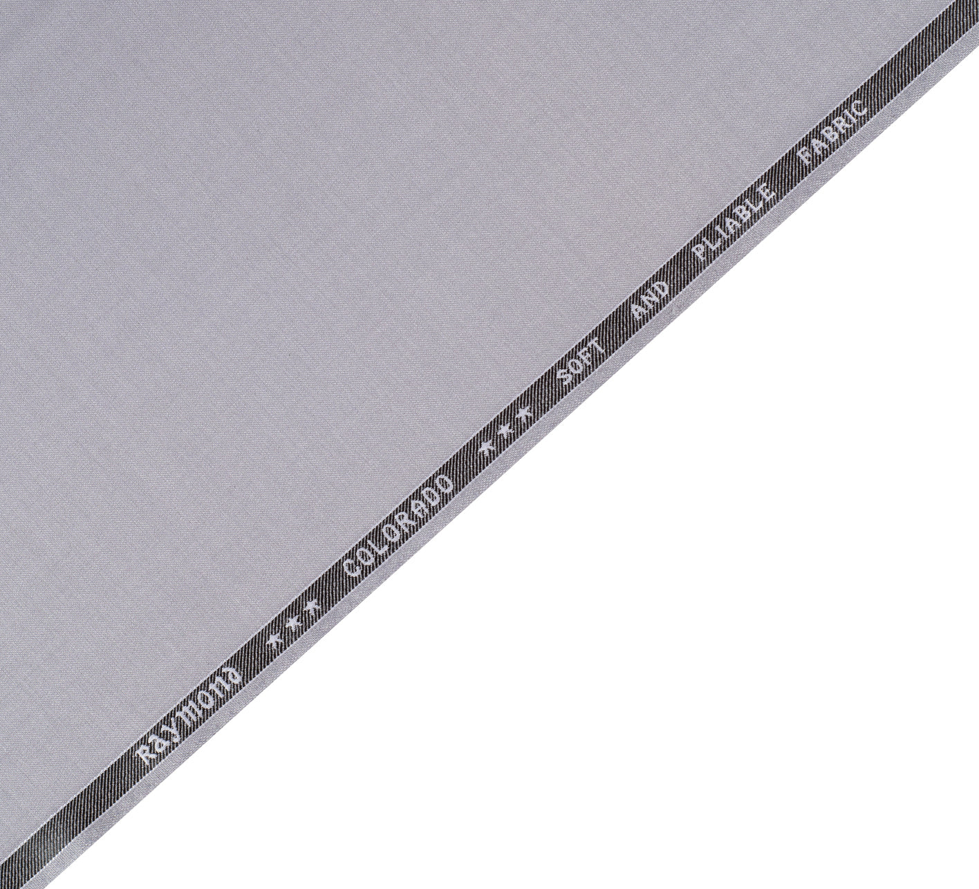 Cloud Grey by Raymond (Unstitched Suiting Fabric)