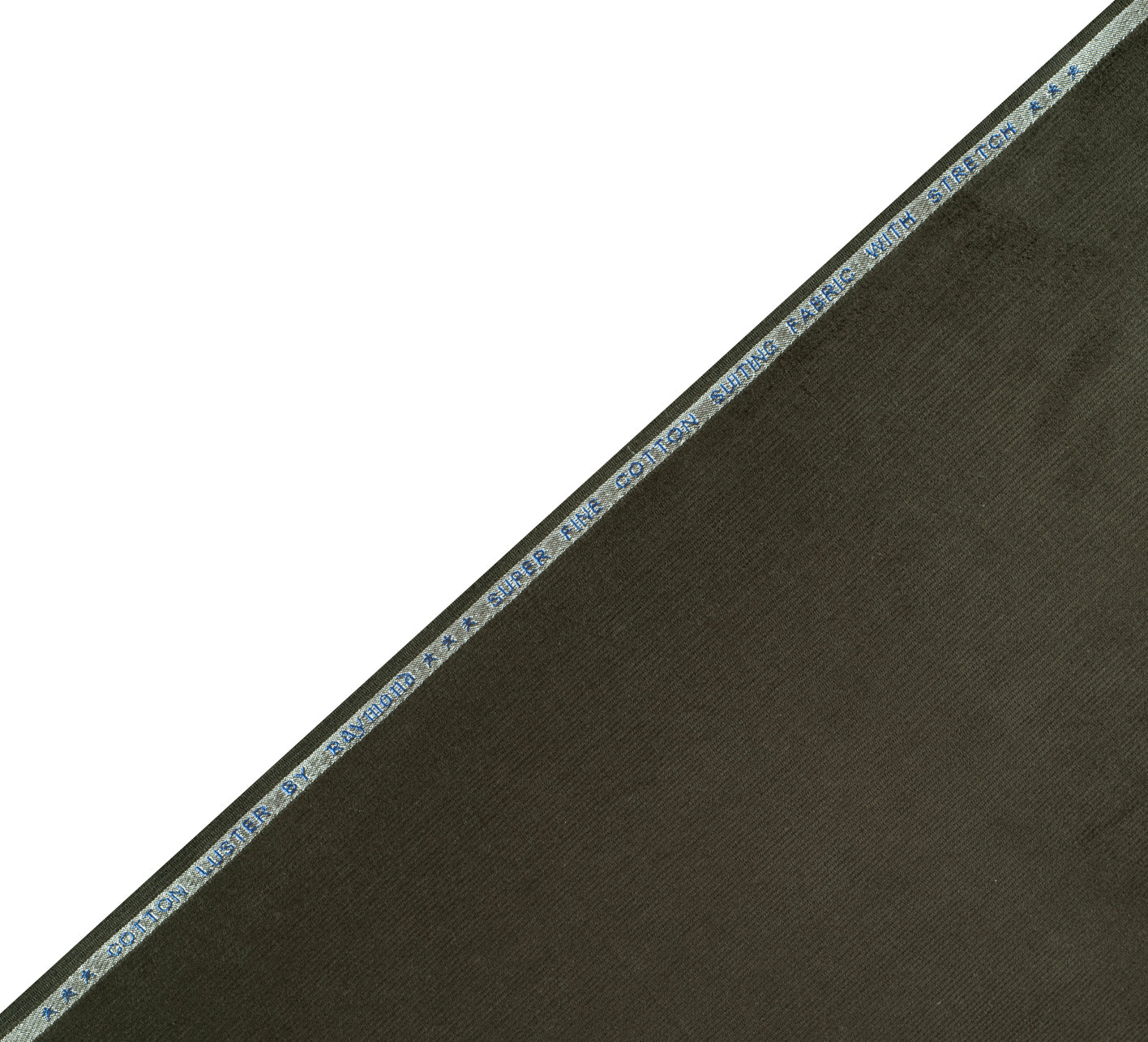 Moss Green Coudray by Raymond (Unstitched Suiting Fabric)