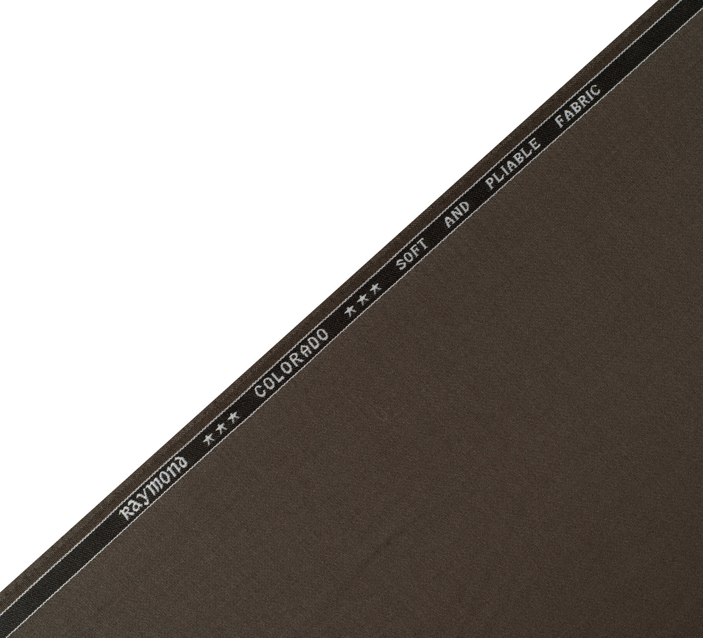 Mocha Brown by Raymond (Unstitched Suiting Fabric)