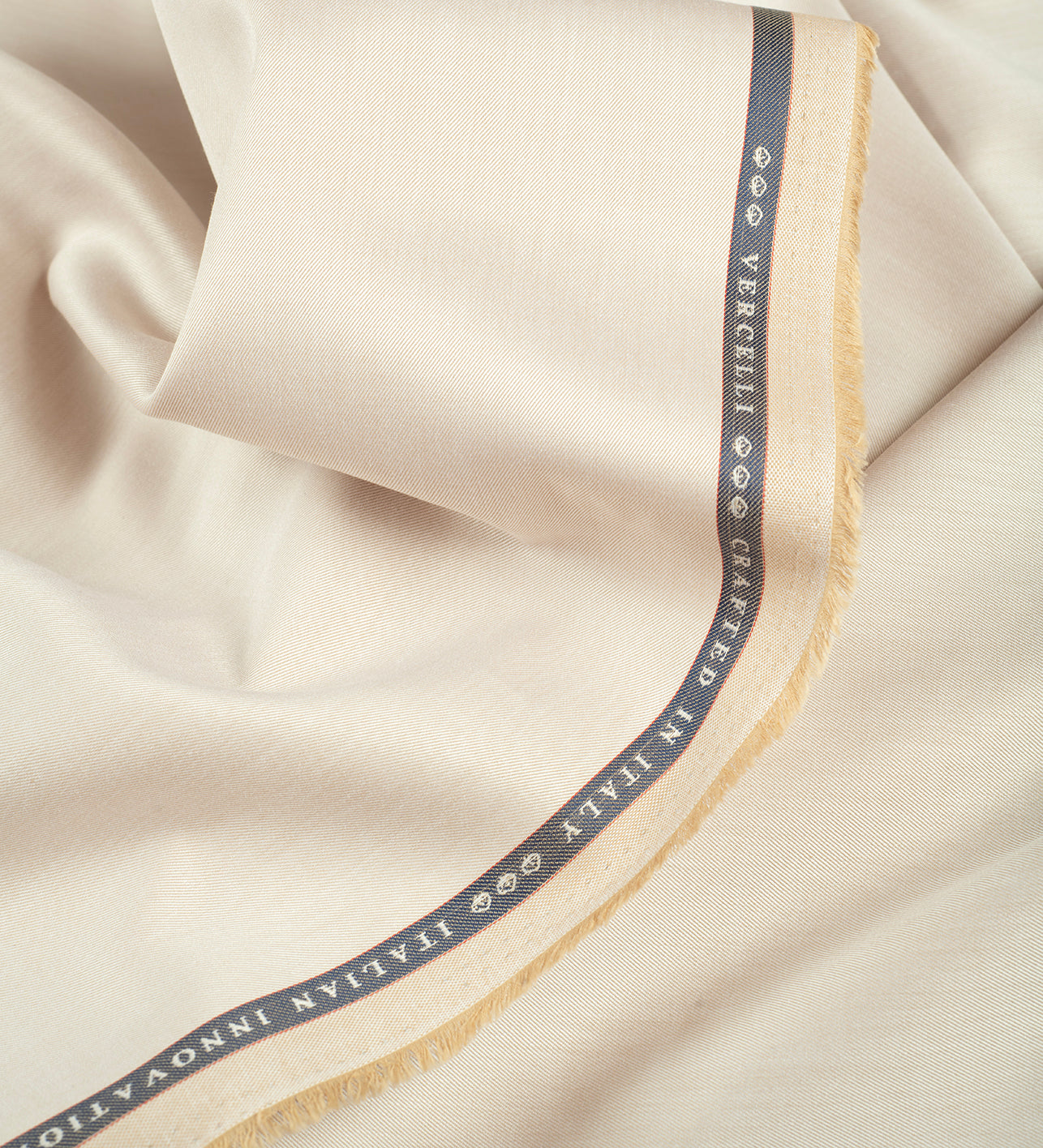 Oat Husk by Vercelli Italy (Unstitched Shirting Fabric)