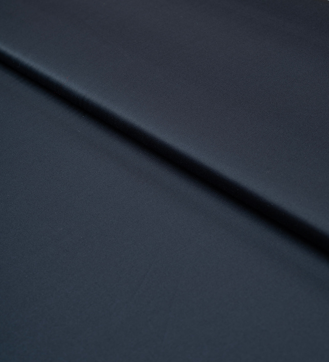 Midnight Noir by Vercelli Italy (Unstitched Shirting Fabric)