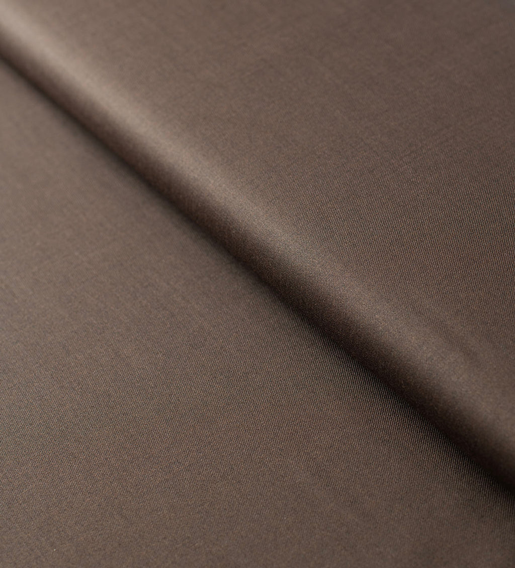 Tobacoo Brown by Absoluto (Unstitched Suiting Fabric)