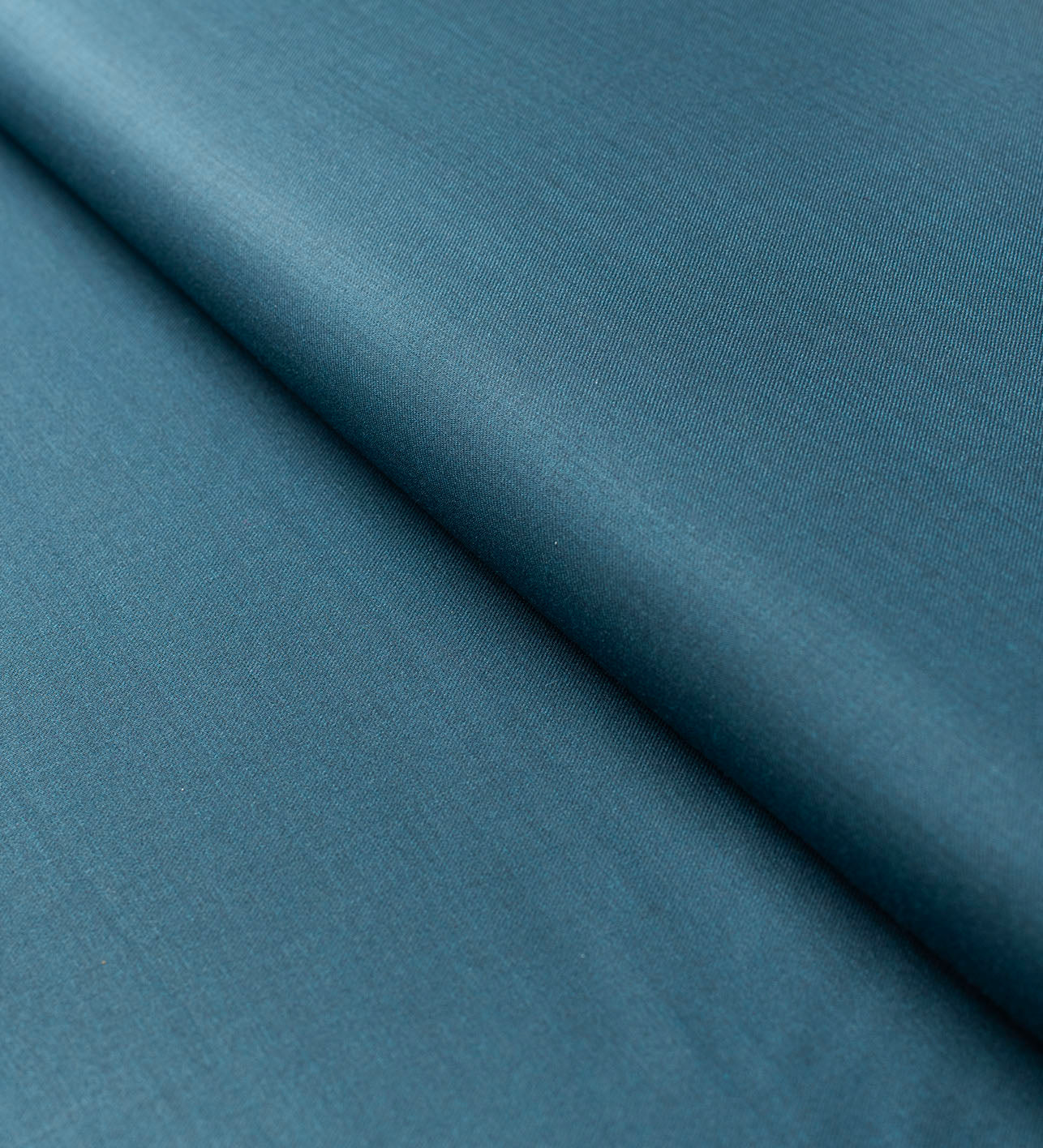 Teal Blue by Absoluto (Unstitched Suiting Fabric)