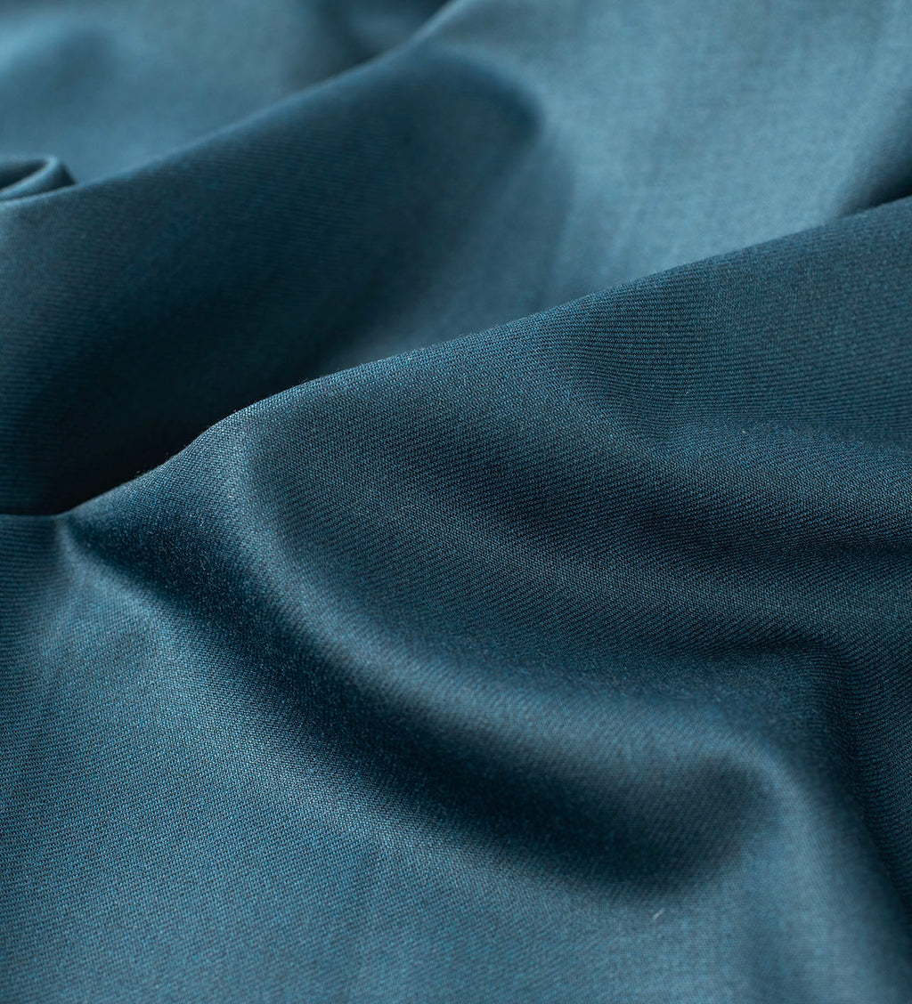 Teal Blue by Absoluto (Unstitched Suiting Fabric)