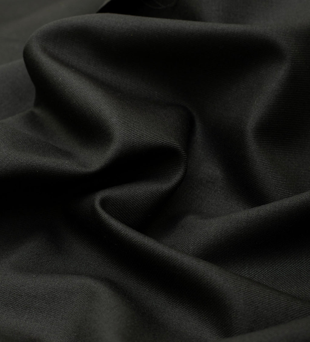 Onyx Black by Absoluto (Unstitched Suiting Fabric)