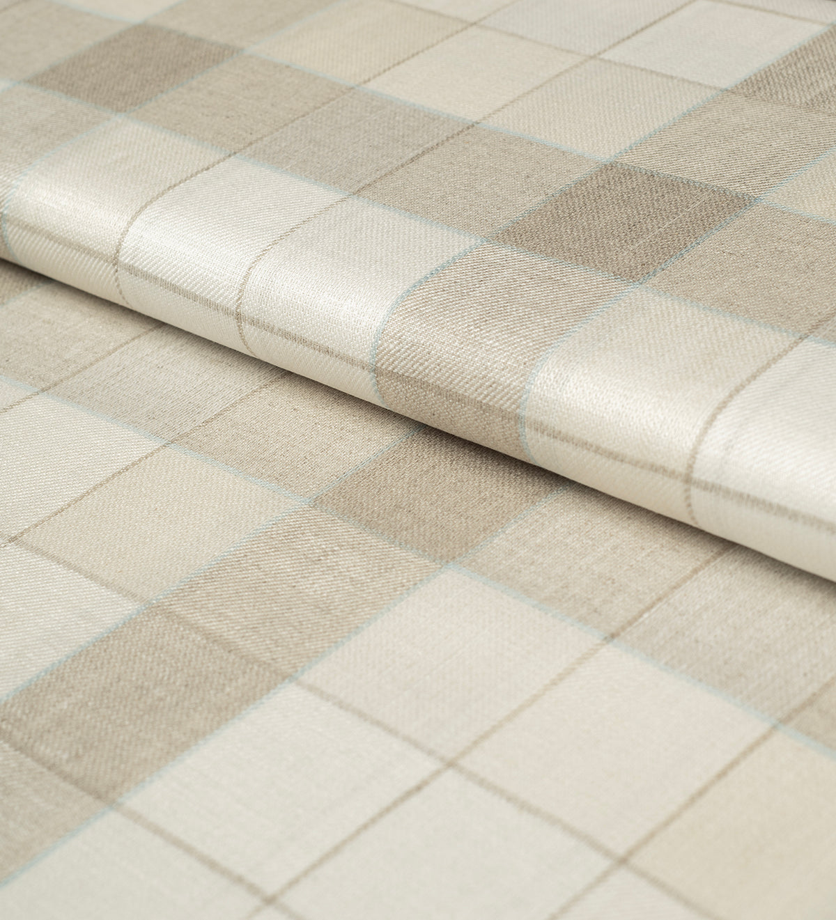 Sandstone Caramel Pinstripes by Linen vogue (Unstitched Shirting and Kurta Fabric)