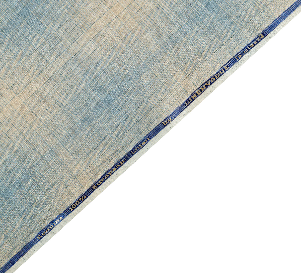 Azure Heritage Tweed by Linen vogue (Unstitched Shirting and Kurta Fabric)
