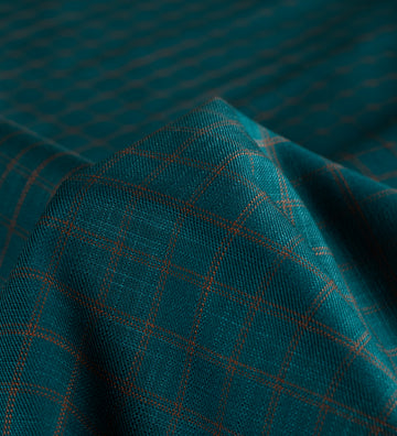 Teal Royale by Grasim (Unstitched Shirting and Kurta Fabric)