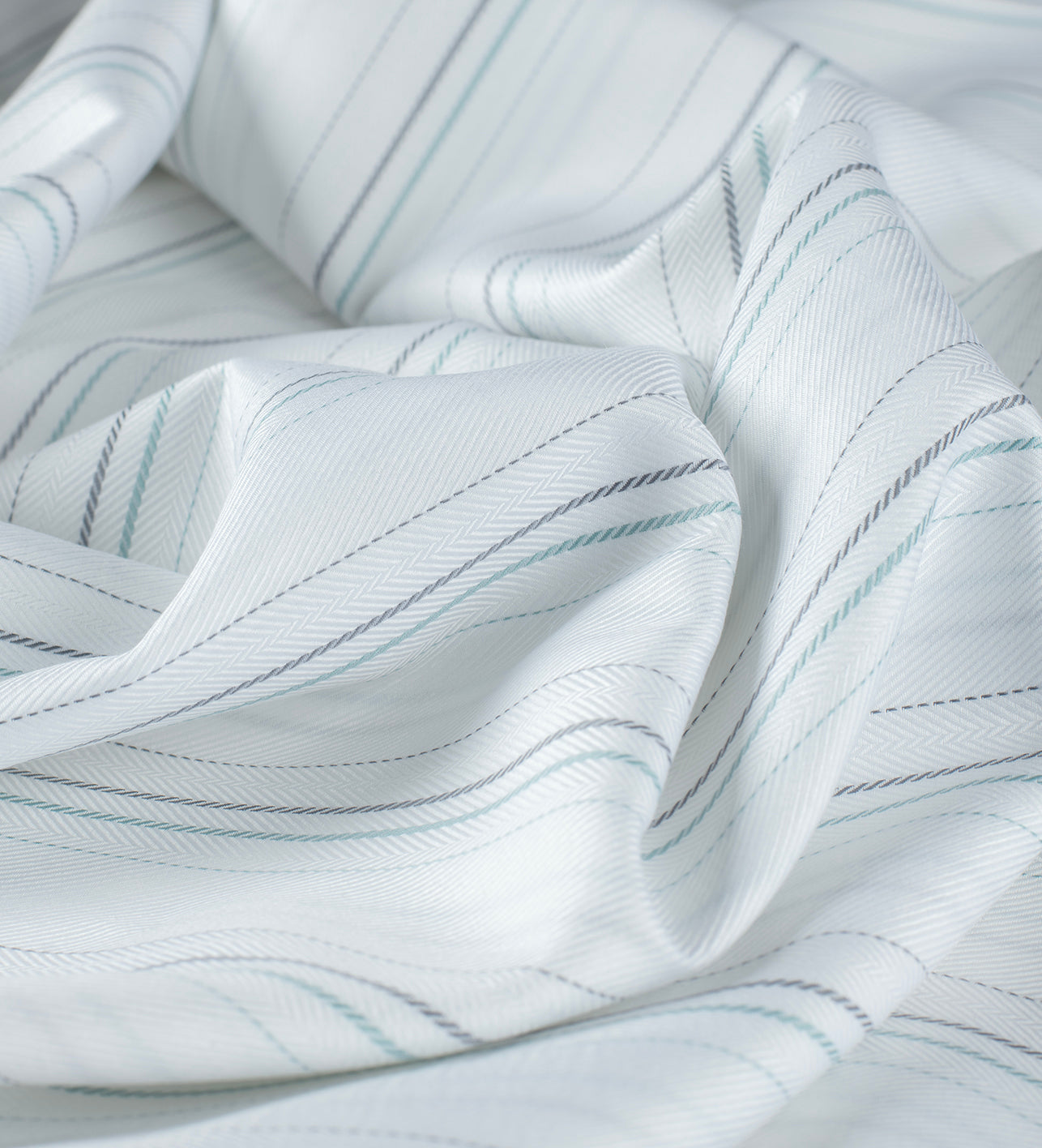 Silver Aqua by Reid & Taylor (Unstitched Shirting Fabric)