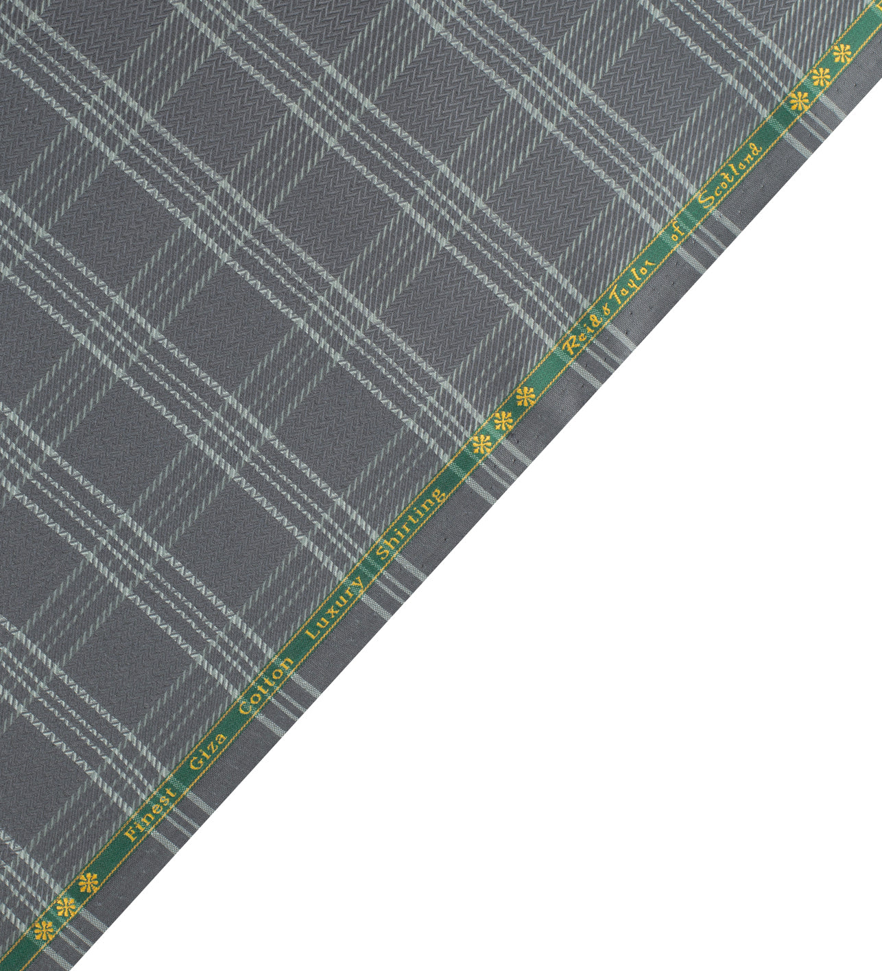 Urban Charcoal by Reid & Taylor (Unstitched Shirting Fabric)