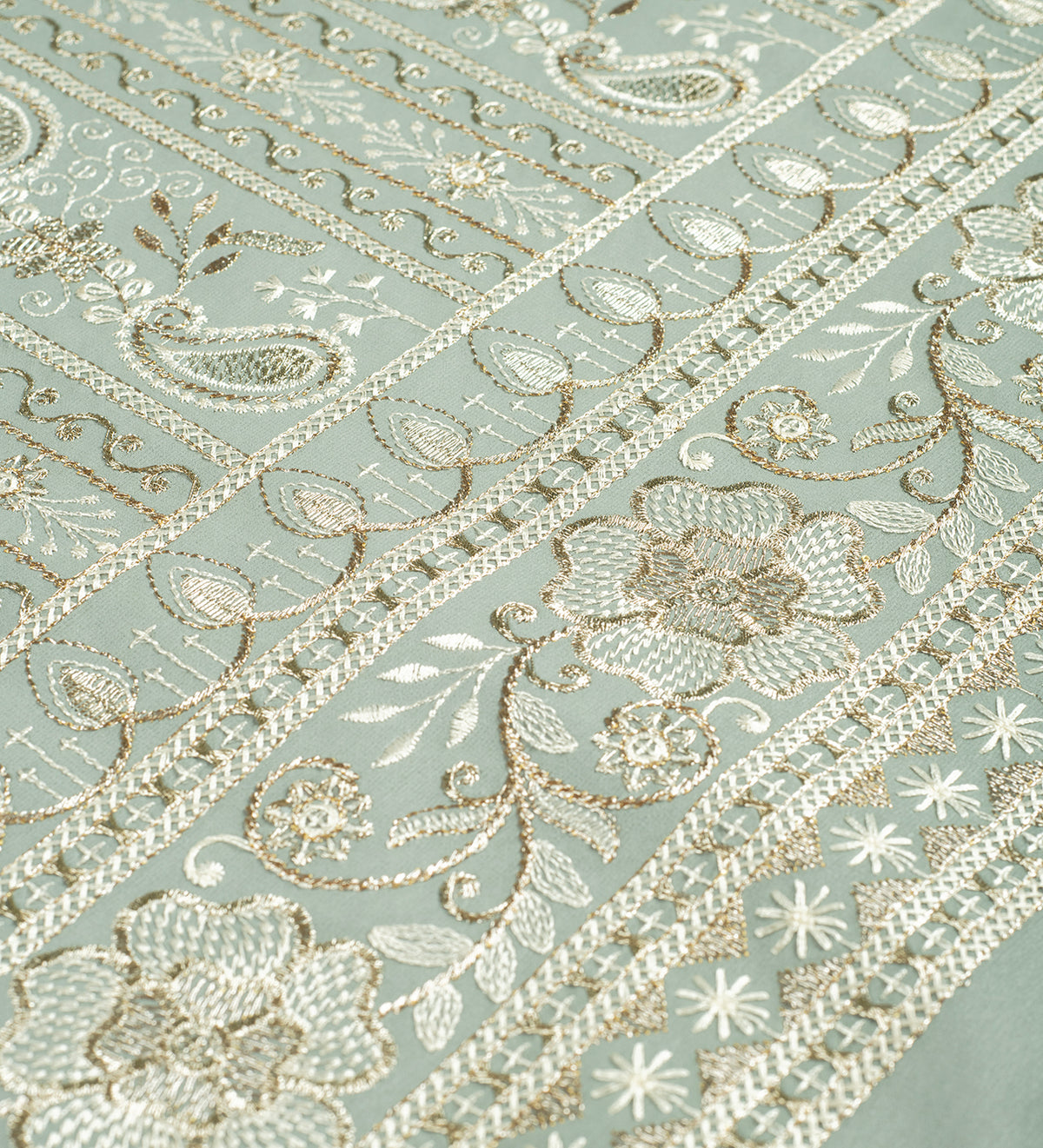 Zarelle Sage (Unstitched Ethnic Fabric)