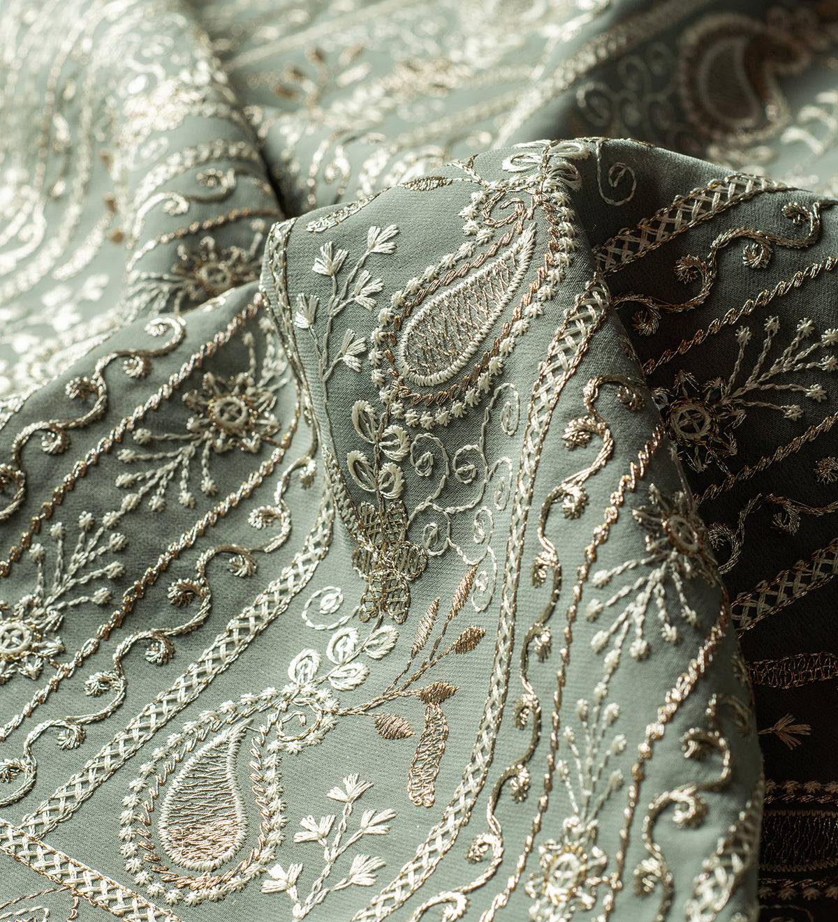 Zarelle Sage (Unstitched Ethnic Fabric)