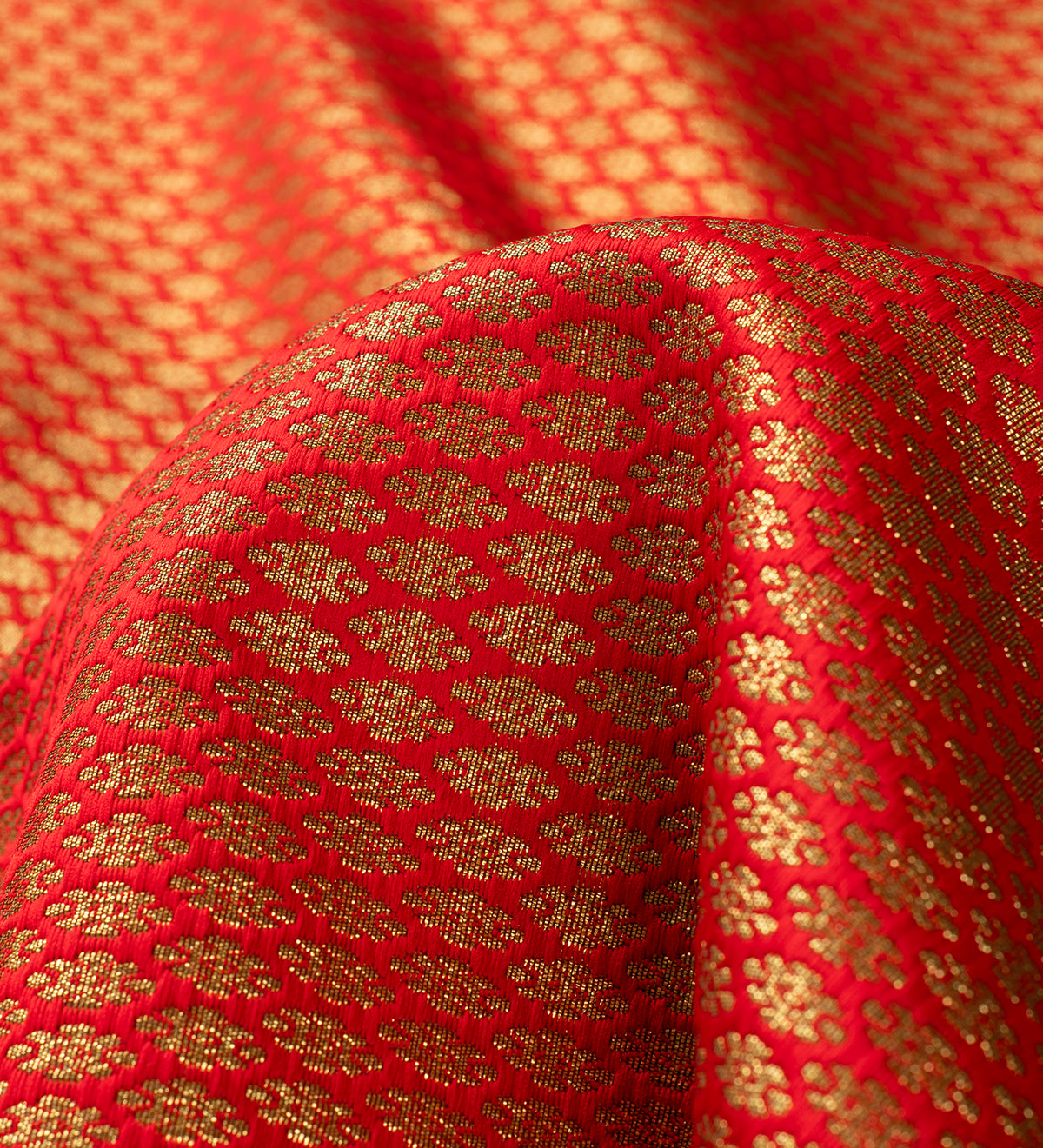 Rubra Royale (Unstitched Ethnic Fabric)
