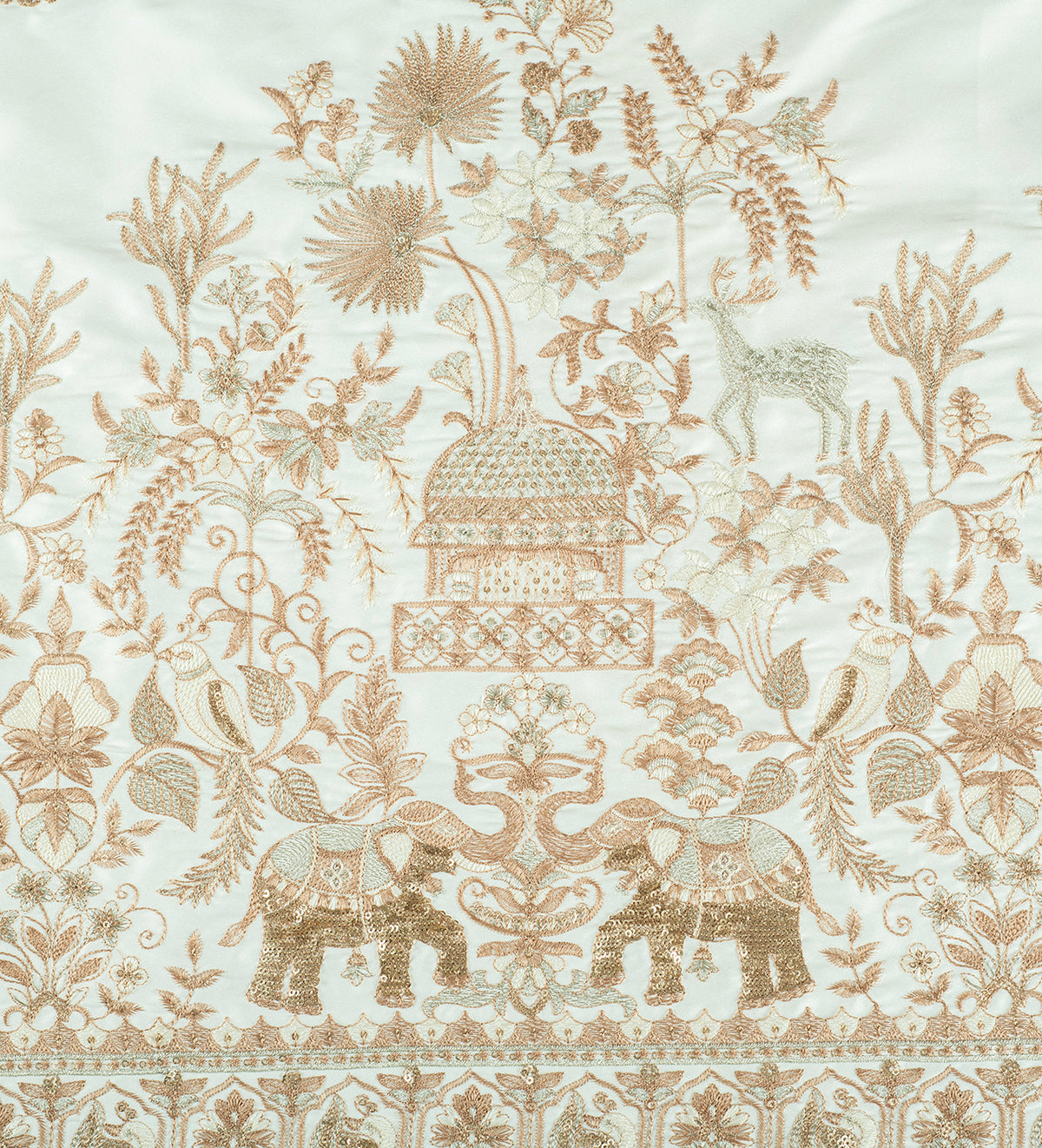 Ivory Royale Heritage (Unstitched Ethnic Fabric)