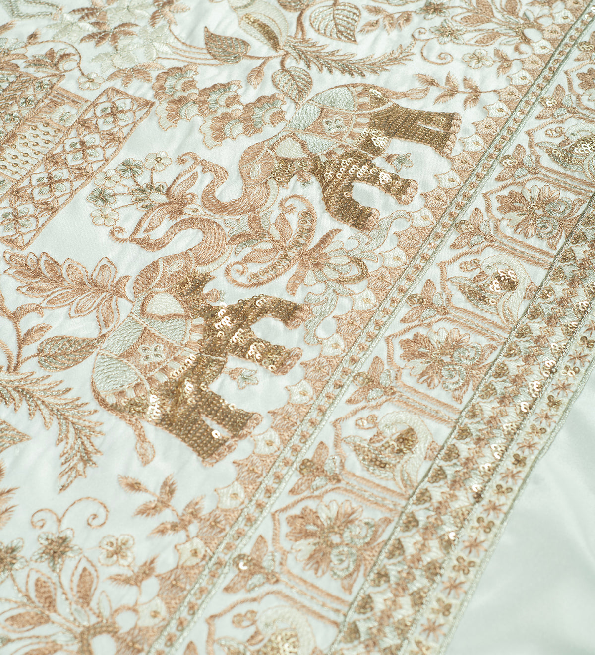 Ivory Royale Heritage (Unstitched Ethnic Fabric)