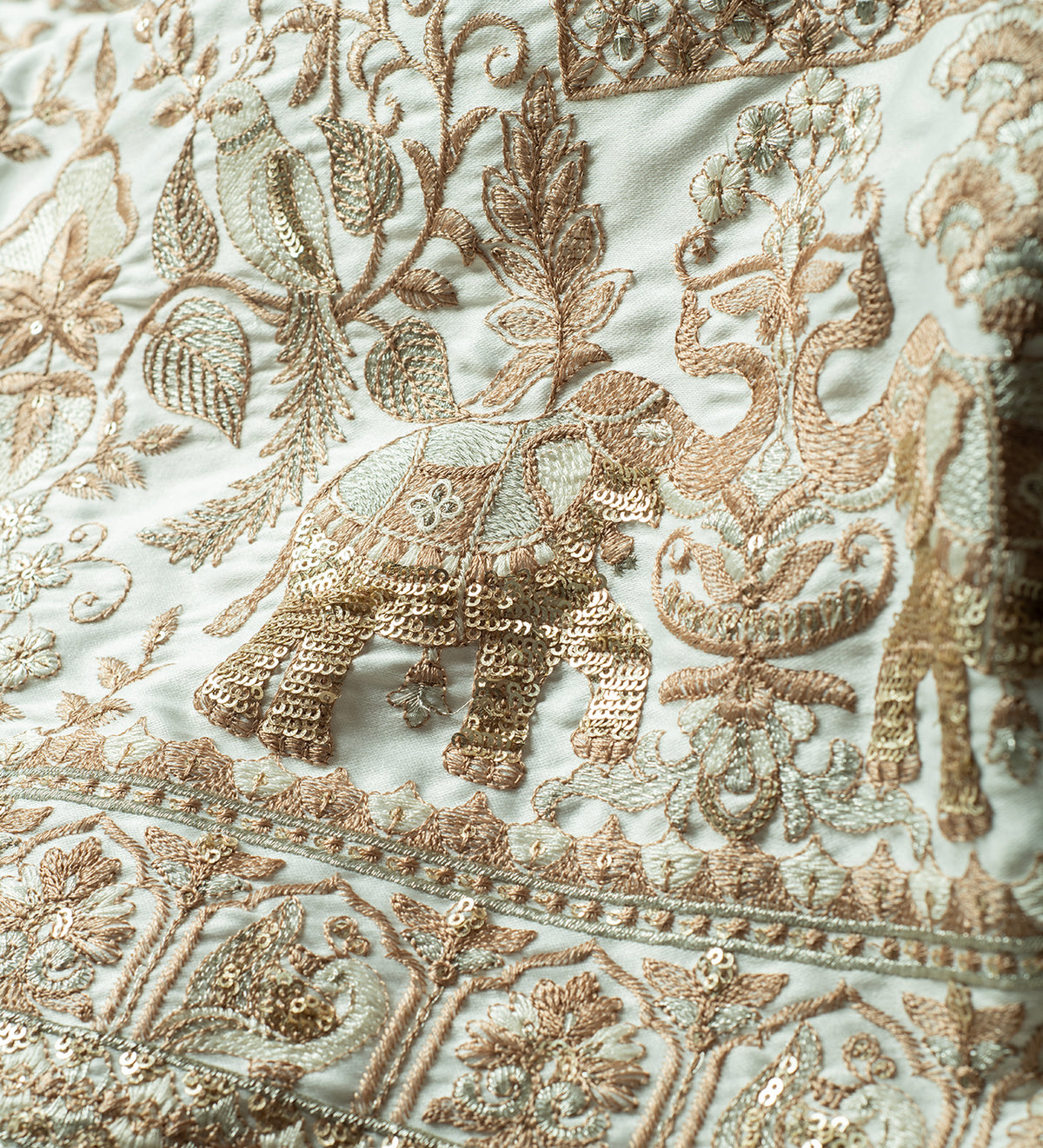 Ivory Royale Heritage (Unstitched Ethnic Fabric)