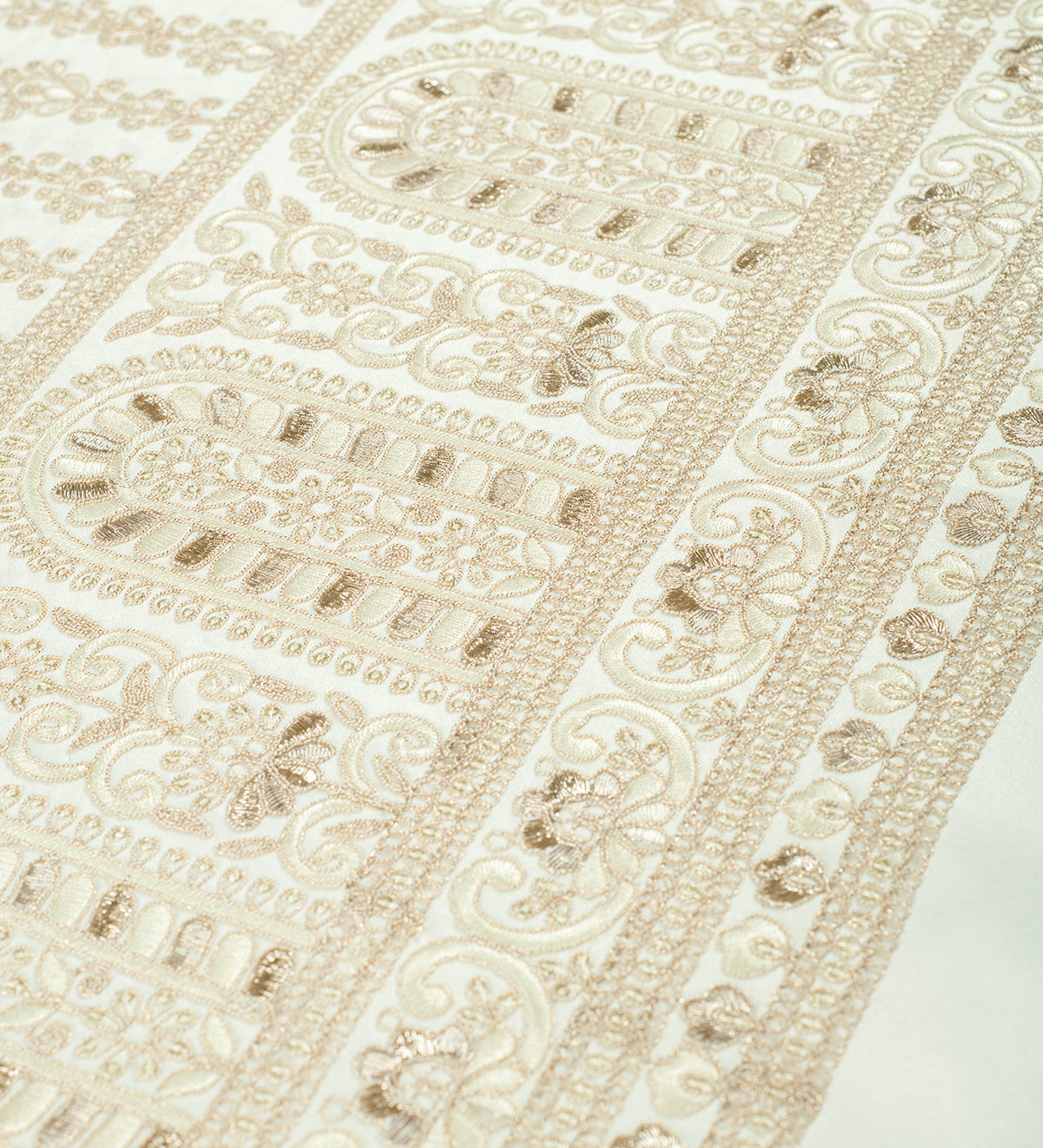 Shahi Safed (Unstitched Ethnic Fabric)