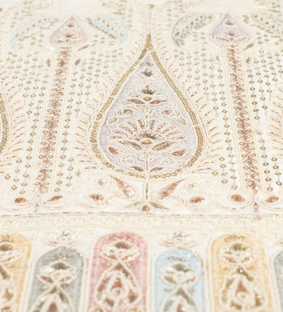 Ivory Royale (Unstitched Ethnic Fabric)
