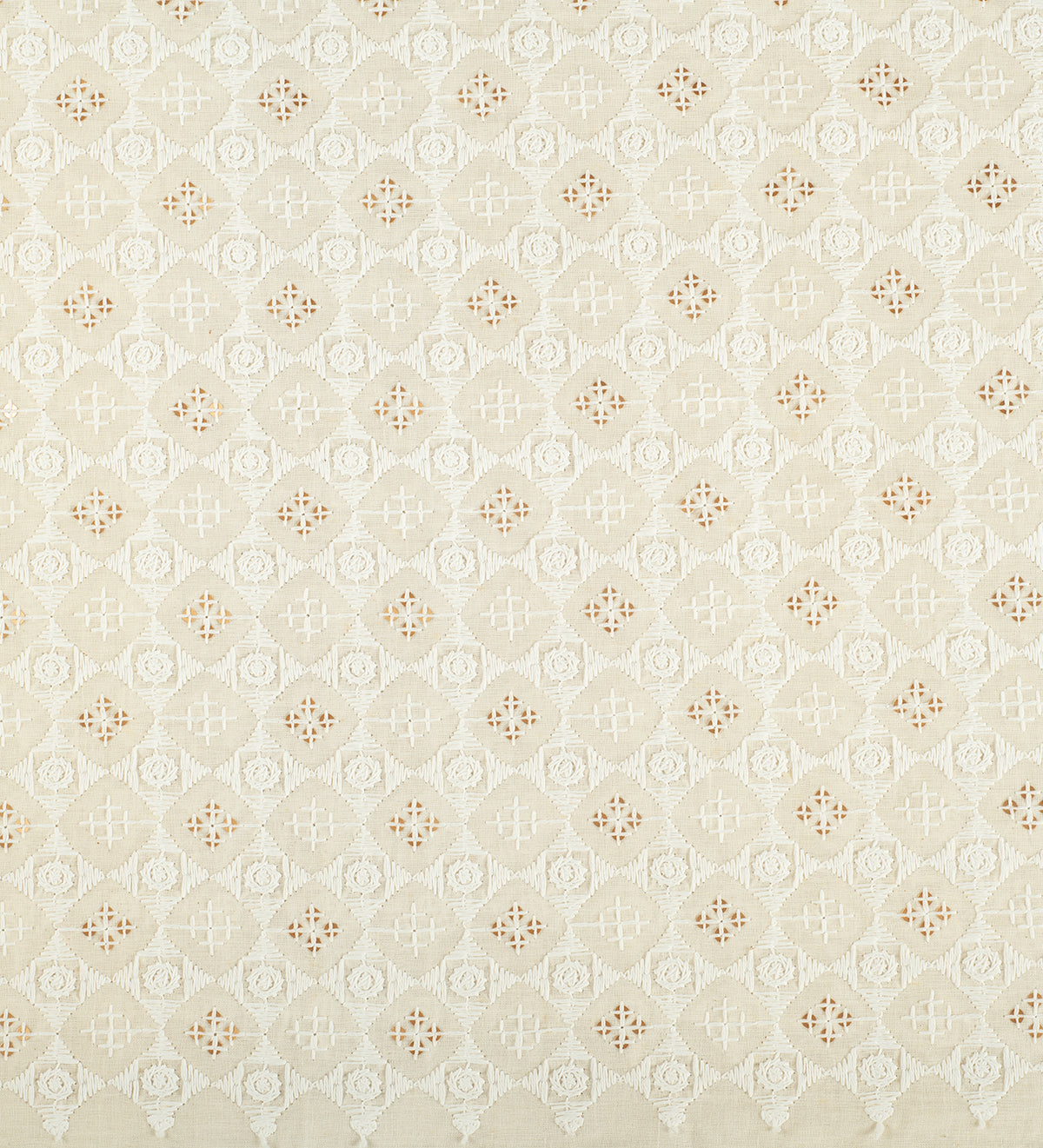 Ivory Nomade (Unstitched Ethnic Fabric)