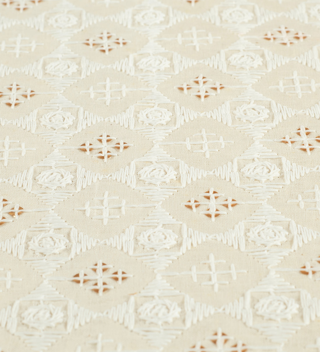Ivory Nomade (Unstitched Ethnic Fabric)