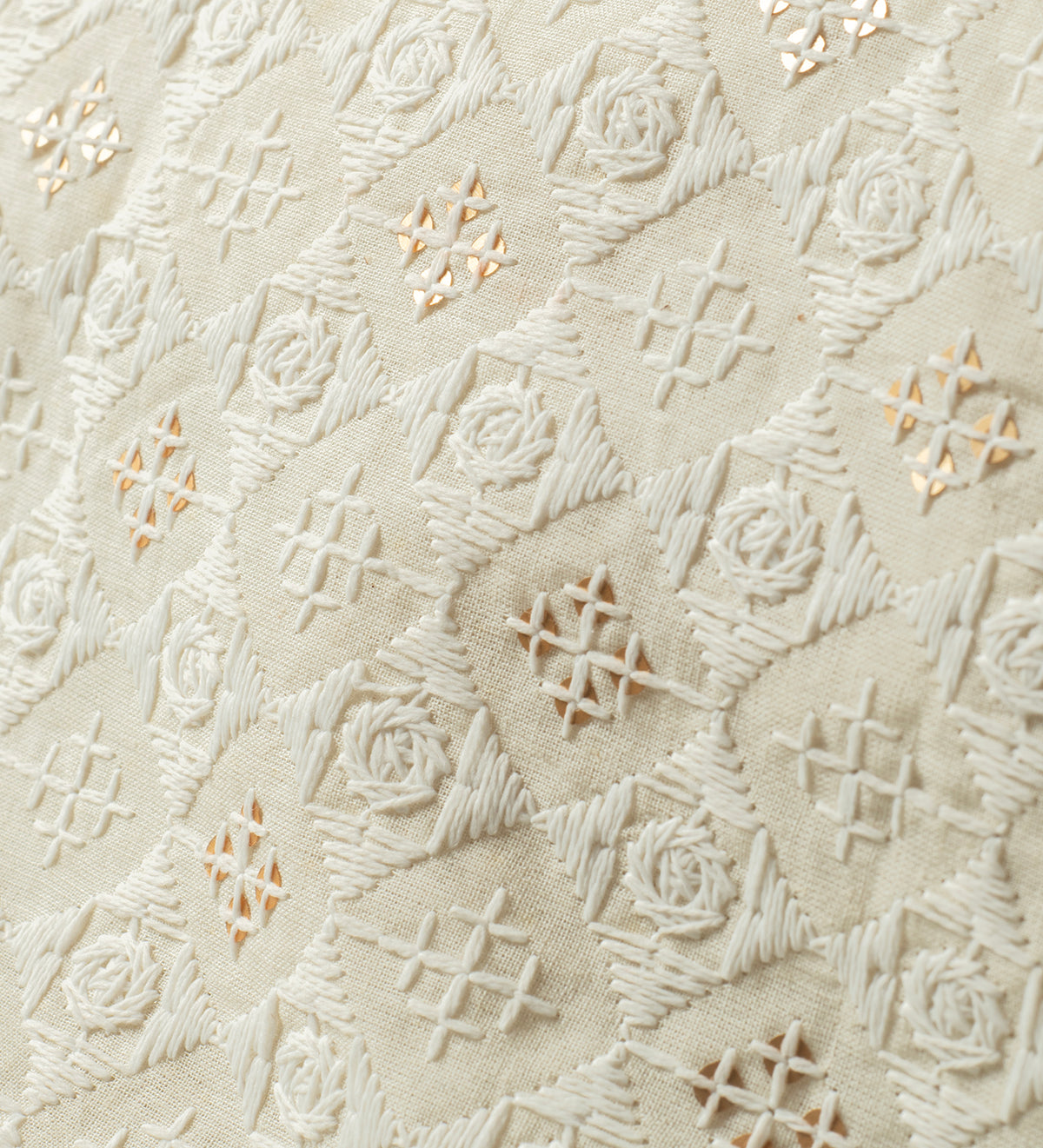 Ivory Nomade (Unstitched Ethnic Fabric)