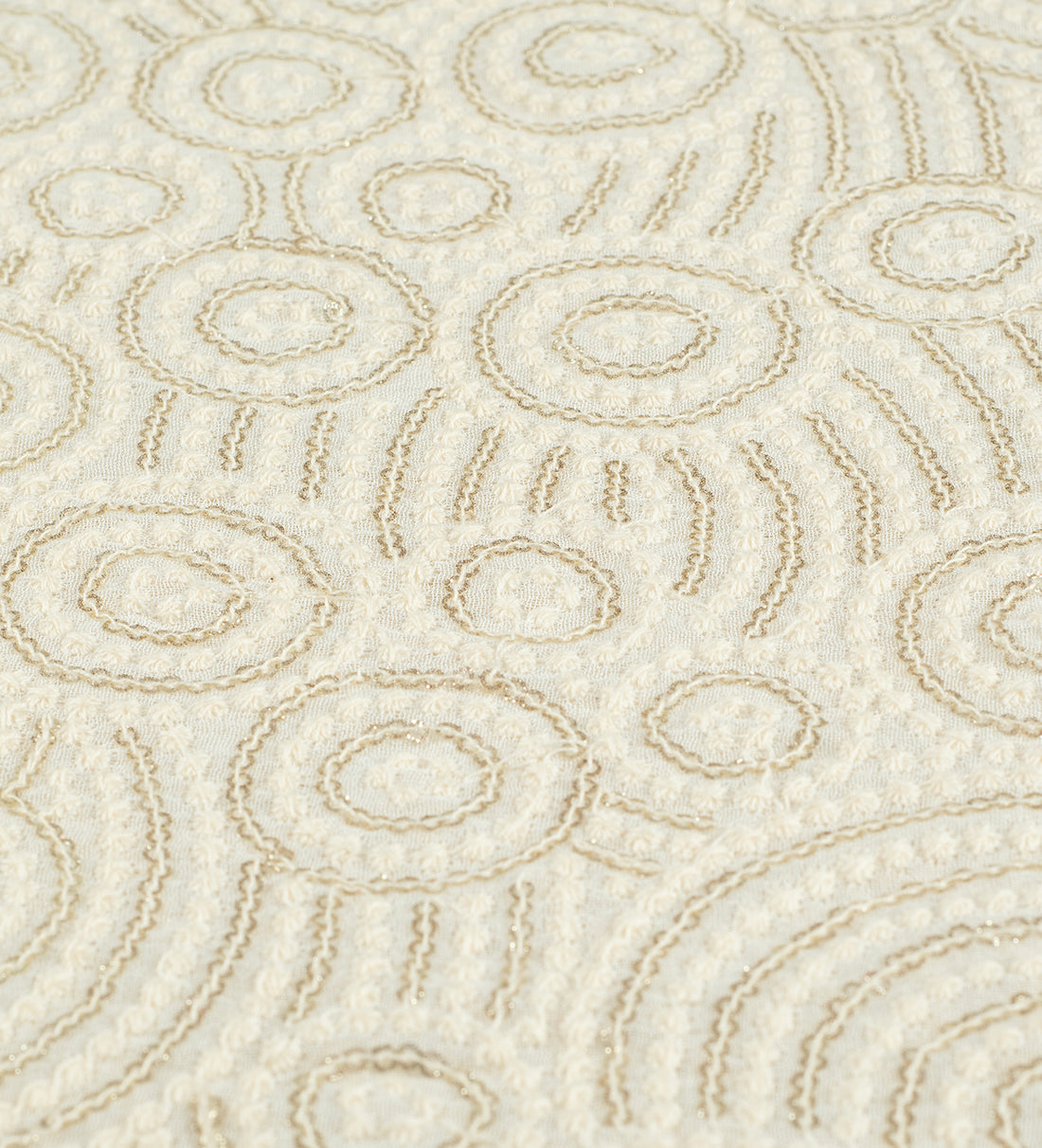 Écru Lumière (Unstitched Ethnic Fabric)