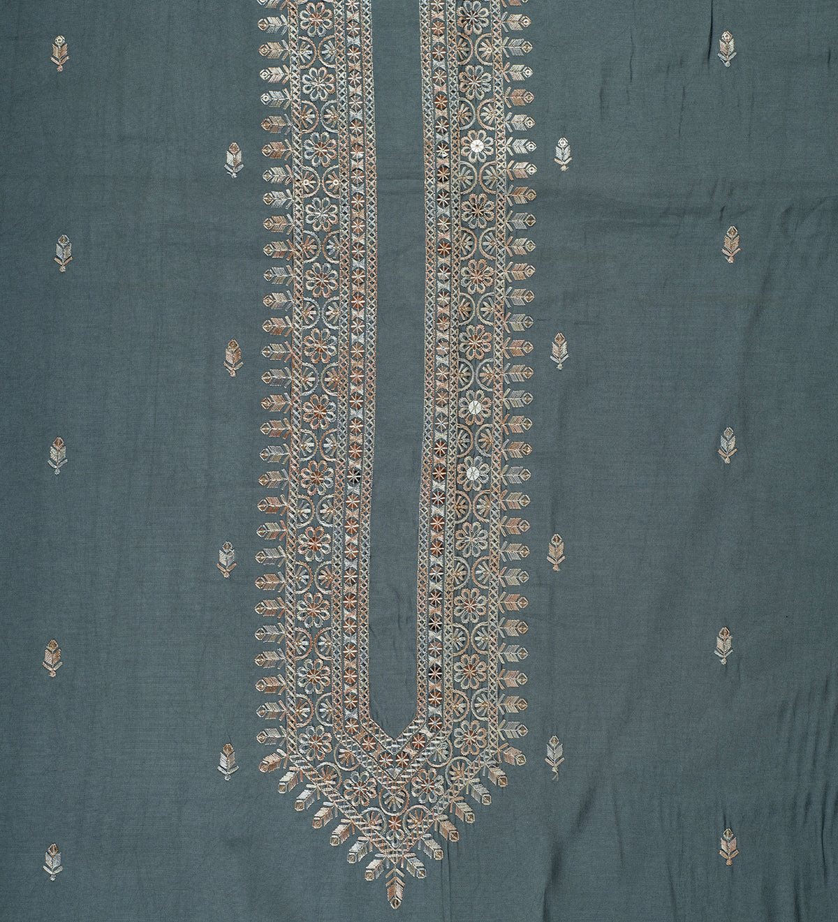 Midnight Slate by B-Posh (Unstitched Ethnic Fabric) (SET)