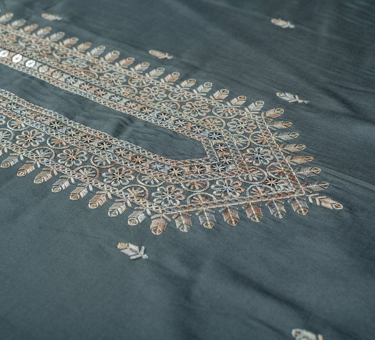 Midnight Slate by B-Posh (Unstitched Ethnic Fabric) (SET)