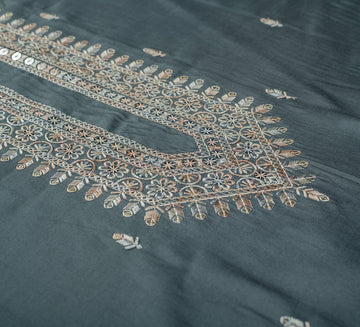 Midnight Slate by B-Posh (Unstitched Ethnic Fabric) (SET)