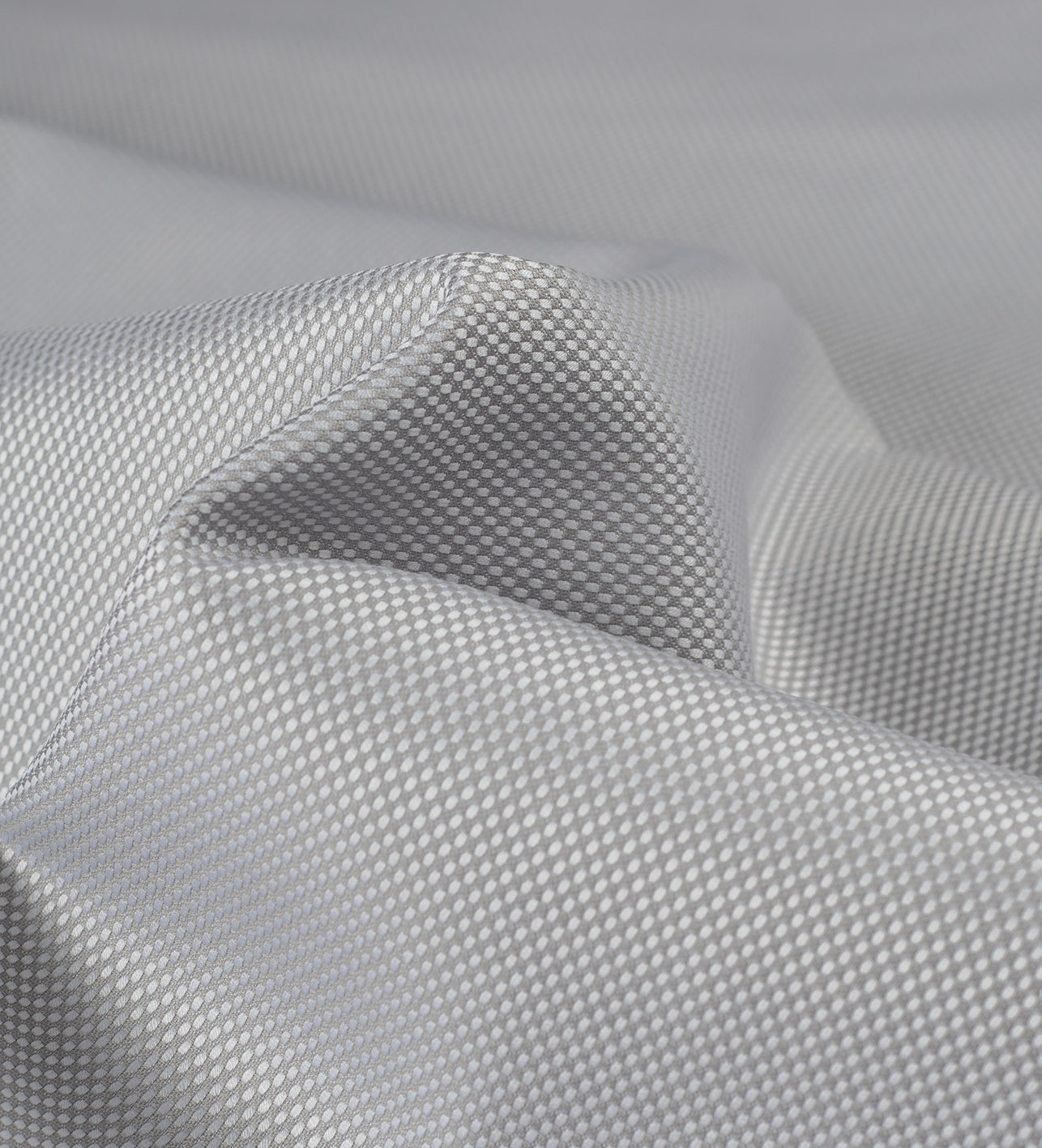 Silver Pearl 2/80 by Tessitura Monti (Unstitched Shirting Fabric)