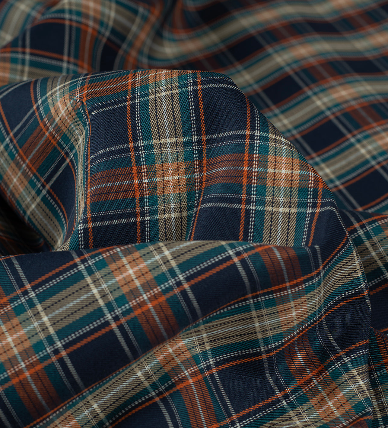 Burnished Check by Raymond De Eterno (Unstitched Shirting Fabric)
