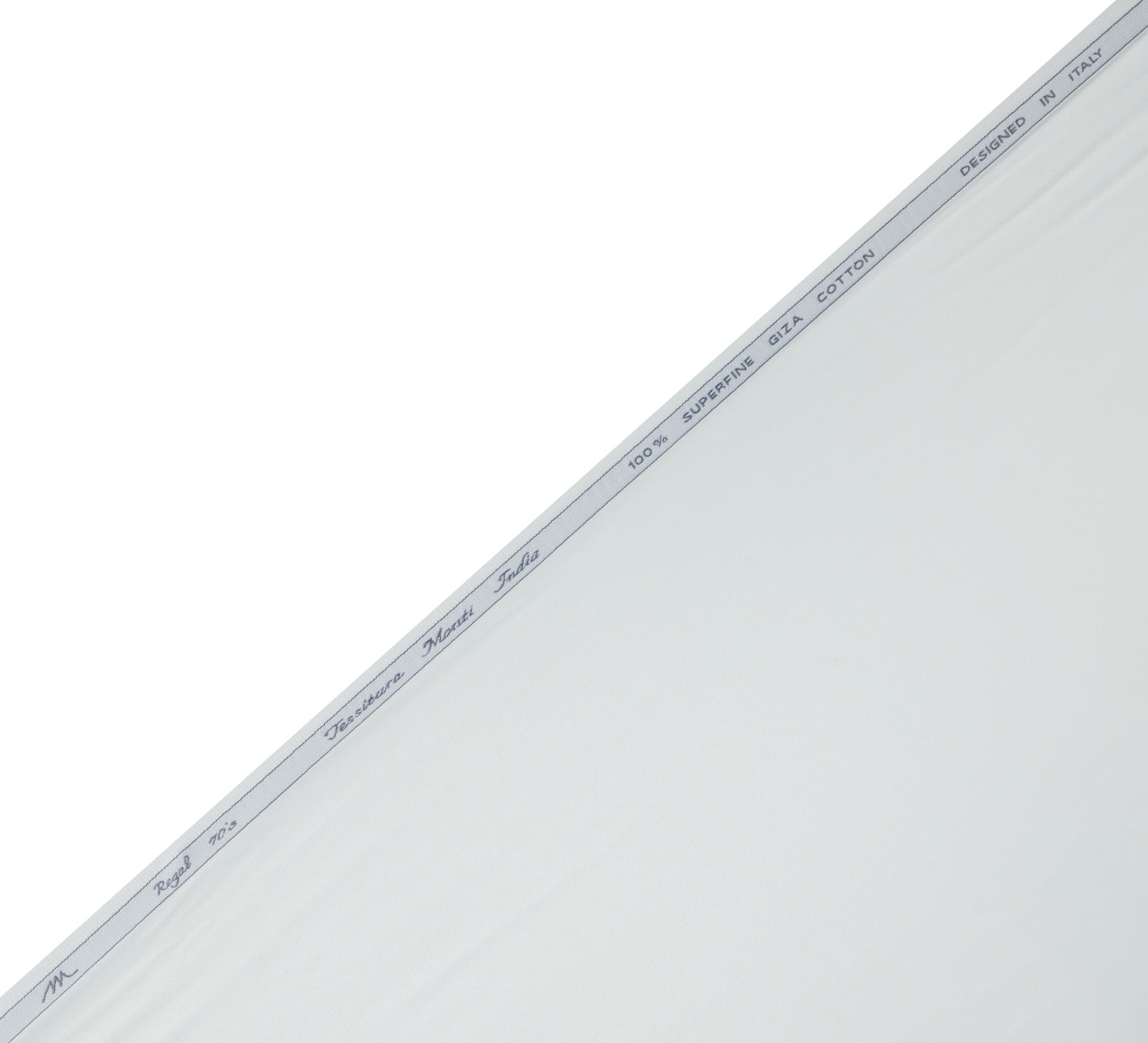 White 1/70's by Tessitura Monti (Unstitched Shirting Fabric)