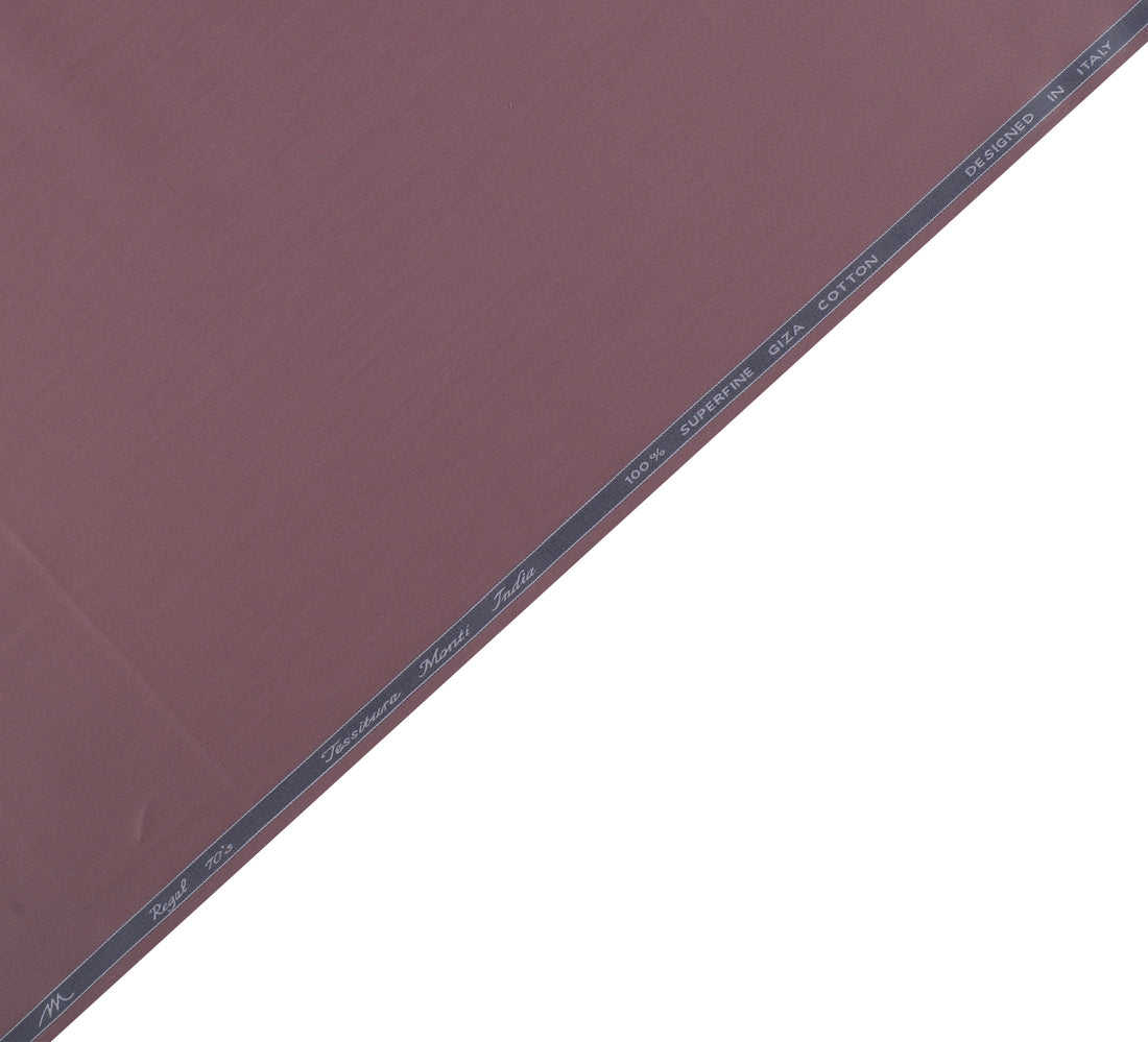 Smoky Plum by Tessitura Monti (Unstitched Shirting Fabric)