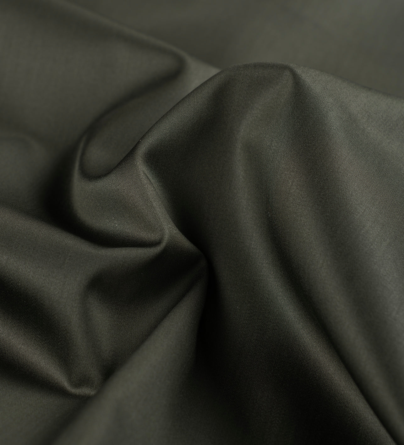 Moss Green by Tessitura Monti (Unstitched Shirting Fabric)