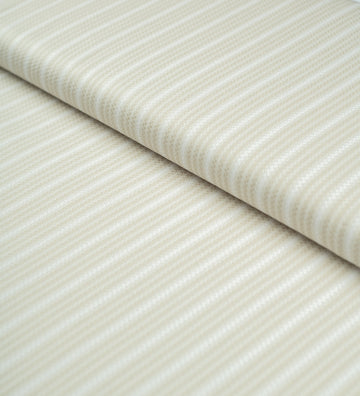 Pearl Cream by Tessitura Monti (Unstitched Shirting Fabric)