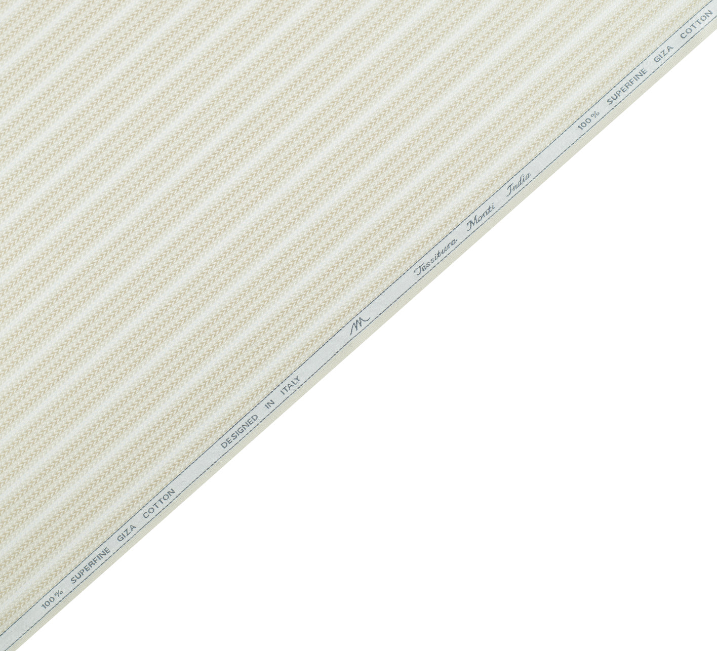 Pearl Cream by Tessitura Monti (Unstitched Shirting Fabric)
