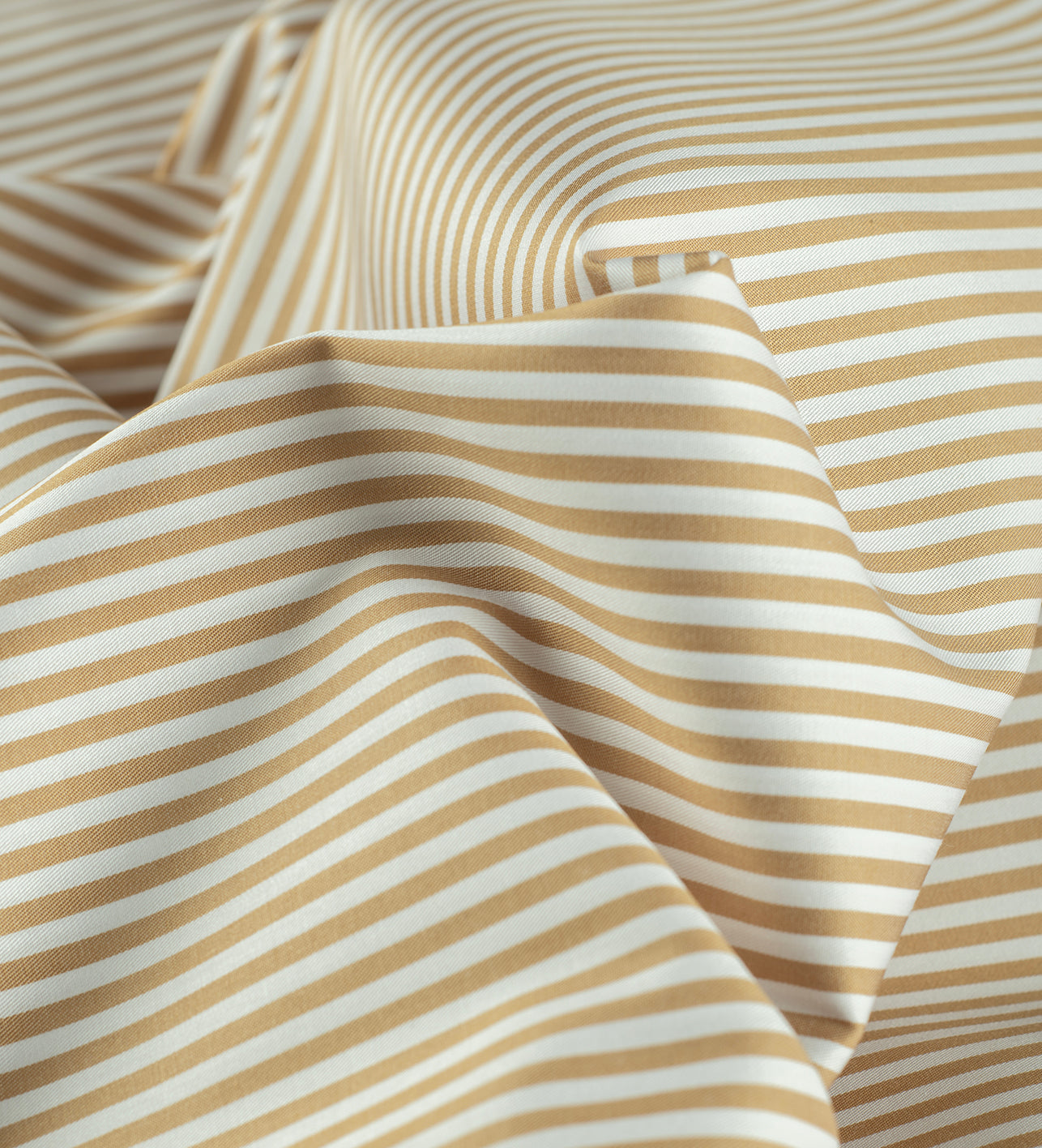 Camel Stripe by Tessitura Monti (Unstitched Shirting Fabric)
