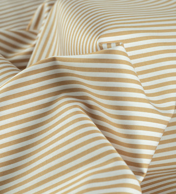 Camel Stripe by Tessitura Monti (Unstitched Shirting Fabric)